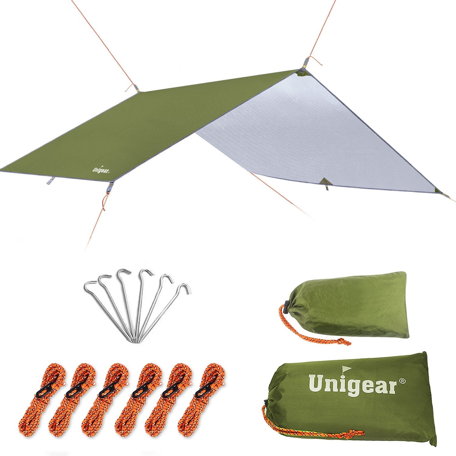 Rainproof Camping Tarp Shelter - Matthew Petersen