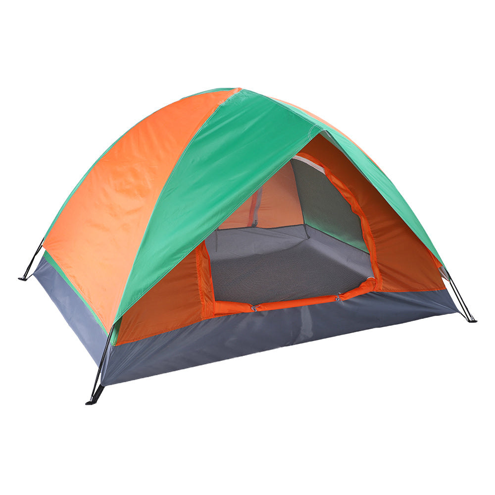 Outdoor 2-Person Double Door Camping Dome Tent - Matthew Petersen