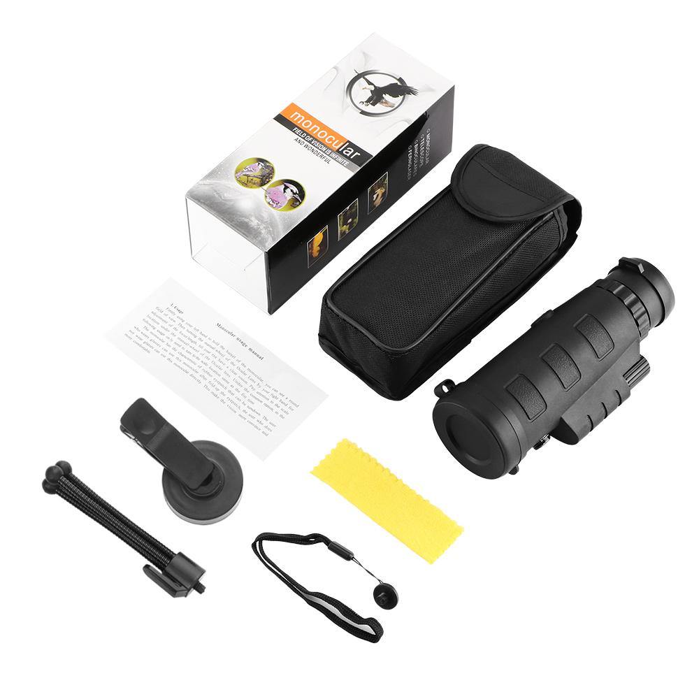 10X HD Optical Monocular Telescope with Phone Clip - Matthew Petersen