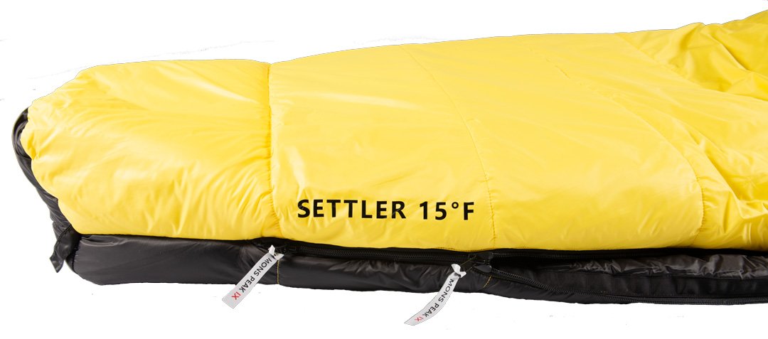 Settler 15 F Sleeping Bag - Matthew Petersen