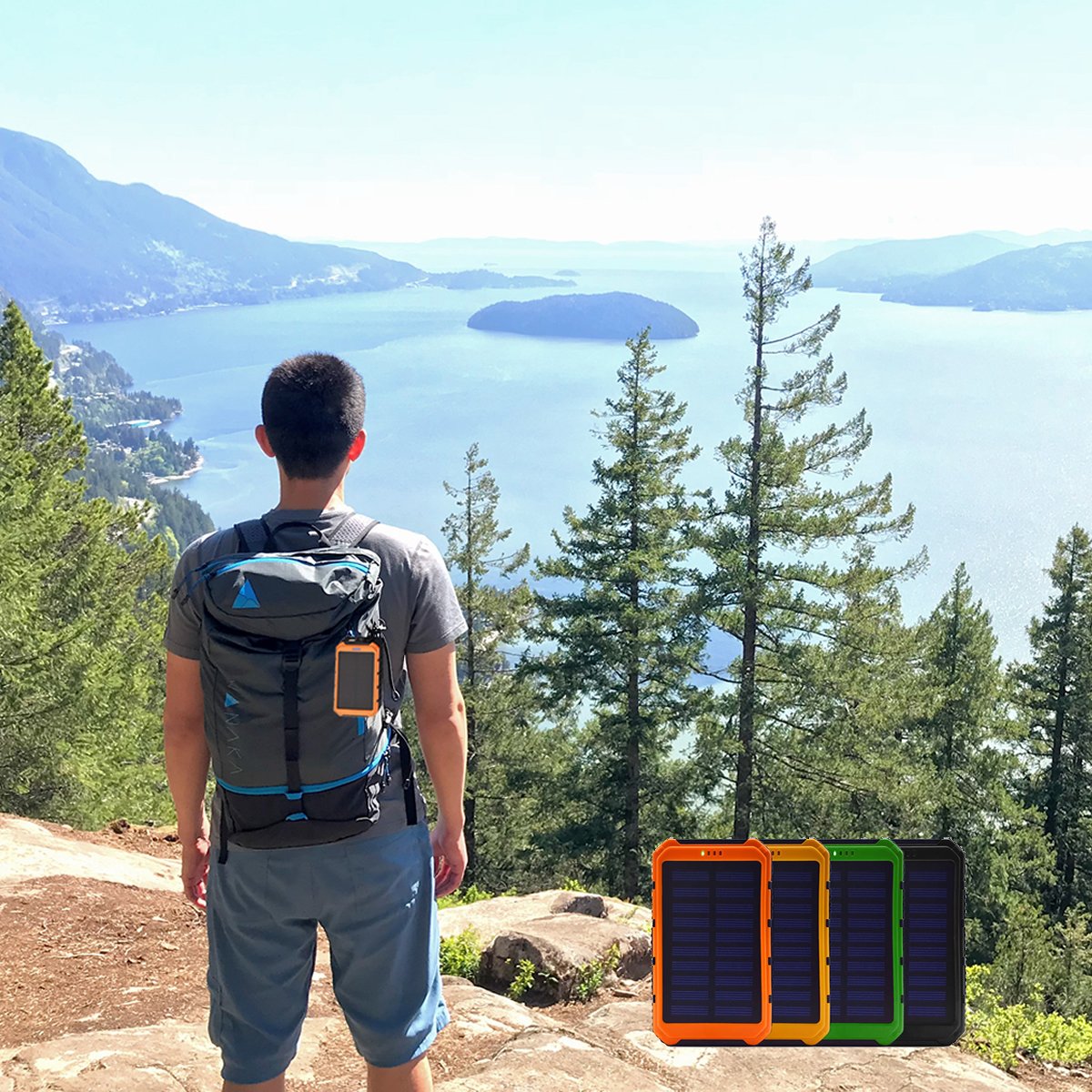 Roaming Solar Power Bank Phone or Tablet Charger - Matthew Petersen
